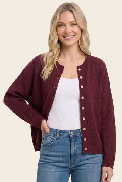 Kaley Cozy Button Down Cardigan
