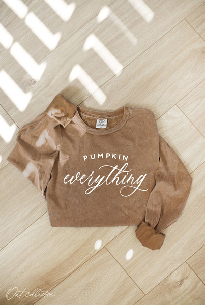 PUMPKIN EVERYTHING Long Sleeve Top