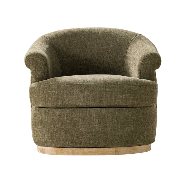 Loki Swivel Chair: Moss