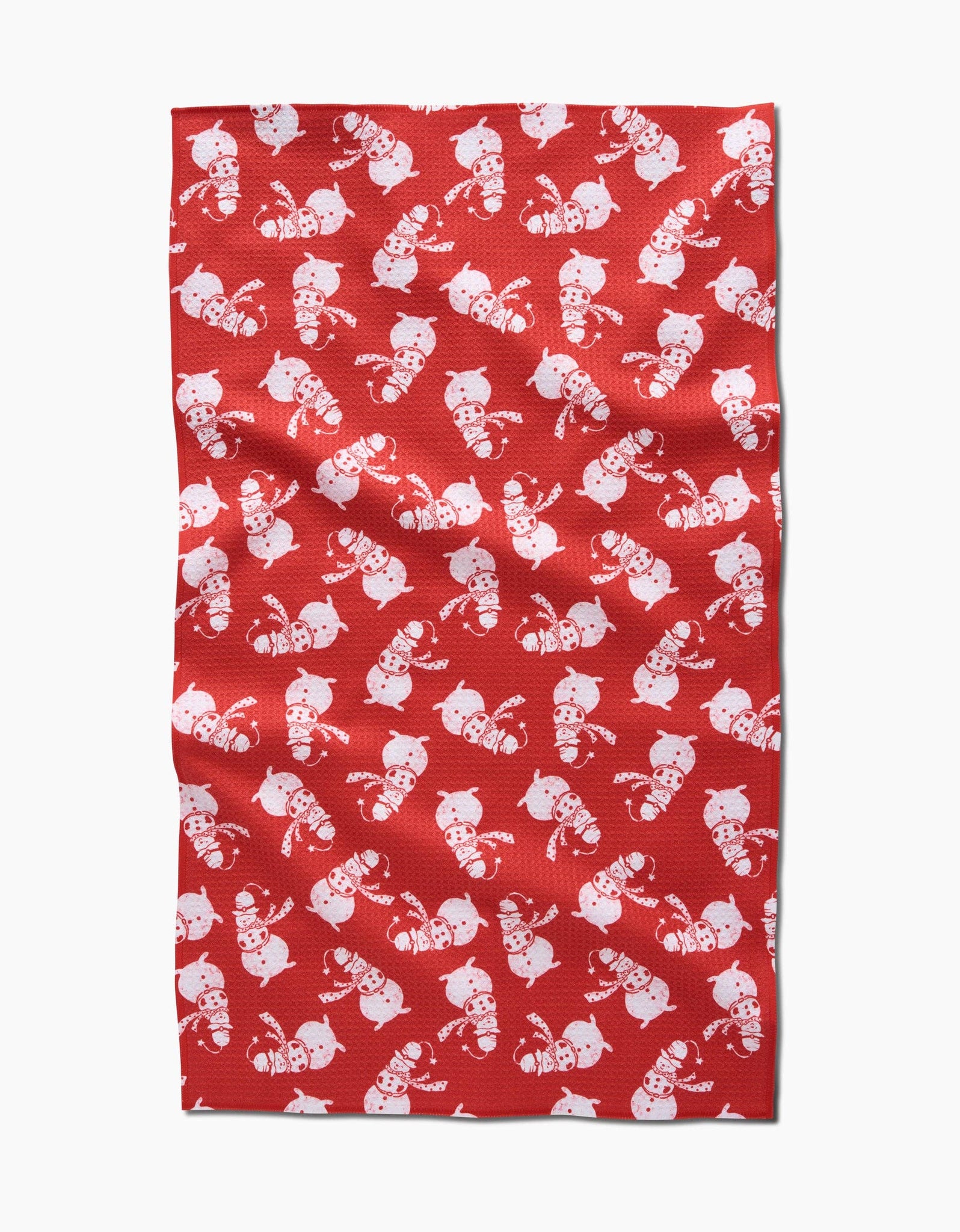 Smiley Frosty Tea Towel
