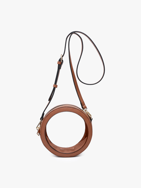Clear Circular Crossbody Bag