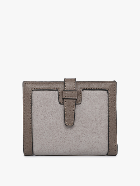 Bessie Canvas Wallet w/ Slip Closure