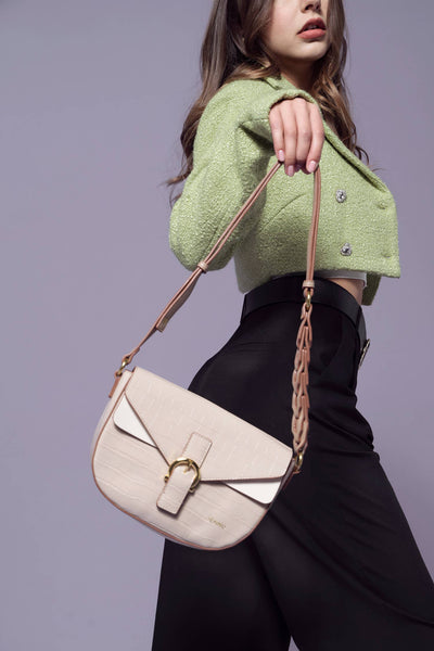 Melbourne Two-Tone Shoulder Bag