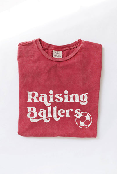 RAISING BALLERS Soccer T-Shirt