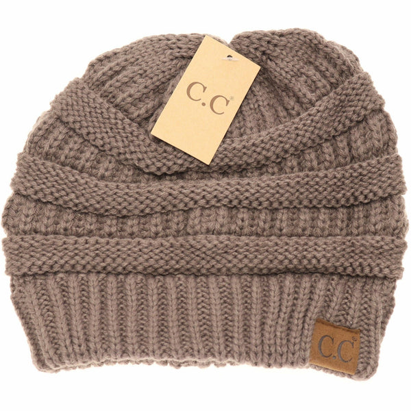 Classic Teal Grey CC Beanie