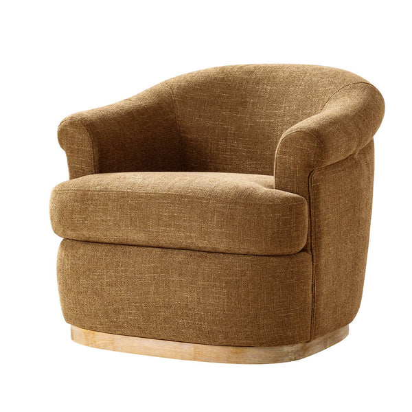 Loki Swivel Chair: Moss