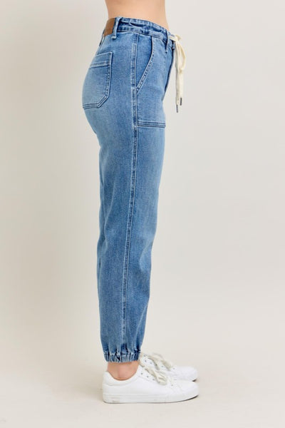 Gracie Judy Blue Denim Joggers