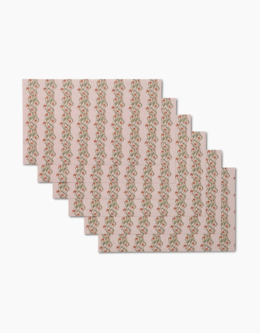 Floral Fall Stripe Not Paper Towel
