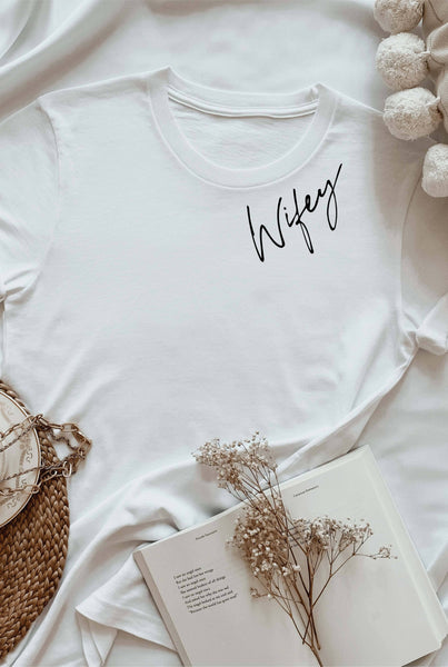 Tan WIFEY Graphic T-Shirt