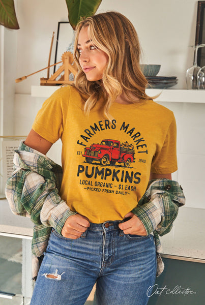 FARMERS MARKET Sage Graphic T-shirt