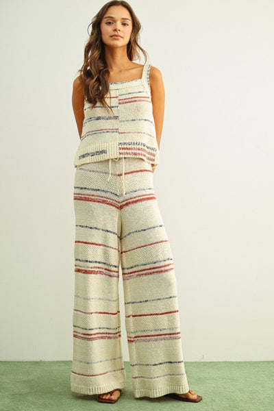 Jenna Multi-Color Stripe Top