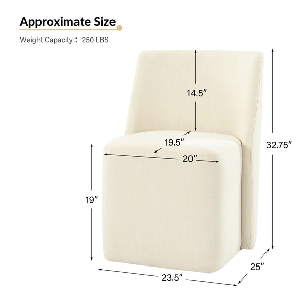 Astrid Dining Chair: Camel