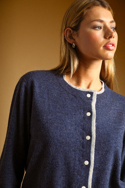 Bethany Button Front Cardigan