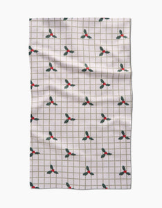 Merry And Plaid Tea Towel
