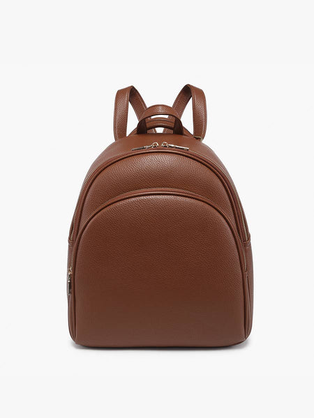 Simone Round Backpack w/ Front Pocket