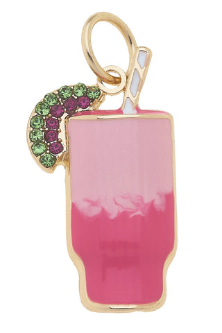 Cocktail Charm in Pink Ombre
