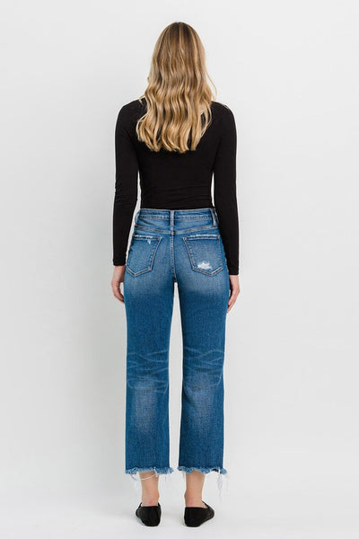 Chase Crop Straight Flying Monkey Jeans