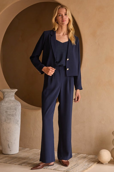 Mila Long Sleeve Cropped Blazer