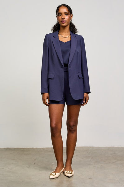 Logan Recycled Fabric Blazer