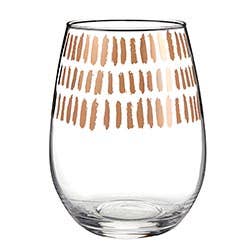 Rose Gold Wine Glass