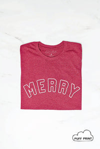 MERRY PUFF PRINT T-shirt