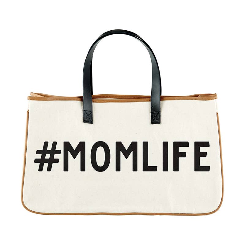 Momlife Canvas Tote