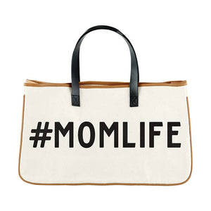 Momlife Canvas Tote