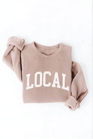 LOCAL TAN graphic sweatshirt