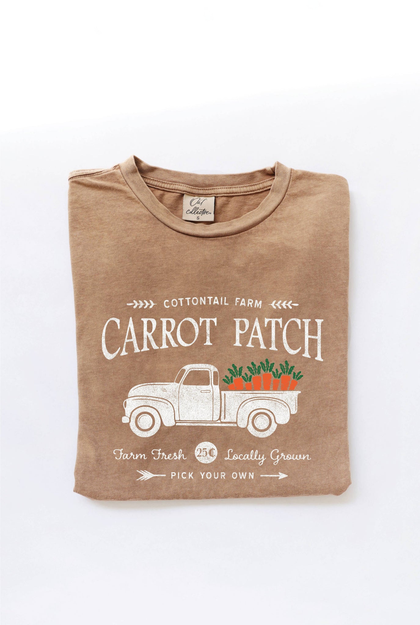 COTTONTAIL FARM CARROT PATCH Tan Top