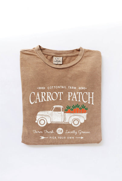 COTTONTAIL FARM CARROT PATCH Tan Top