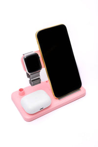 Creative Space Wireless Charger in Pink: OS