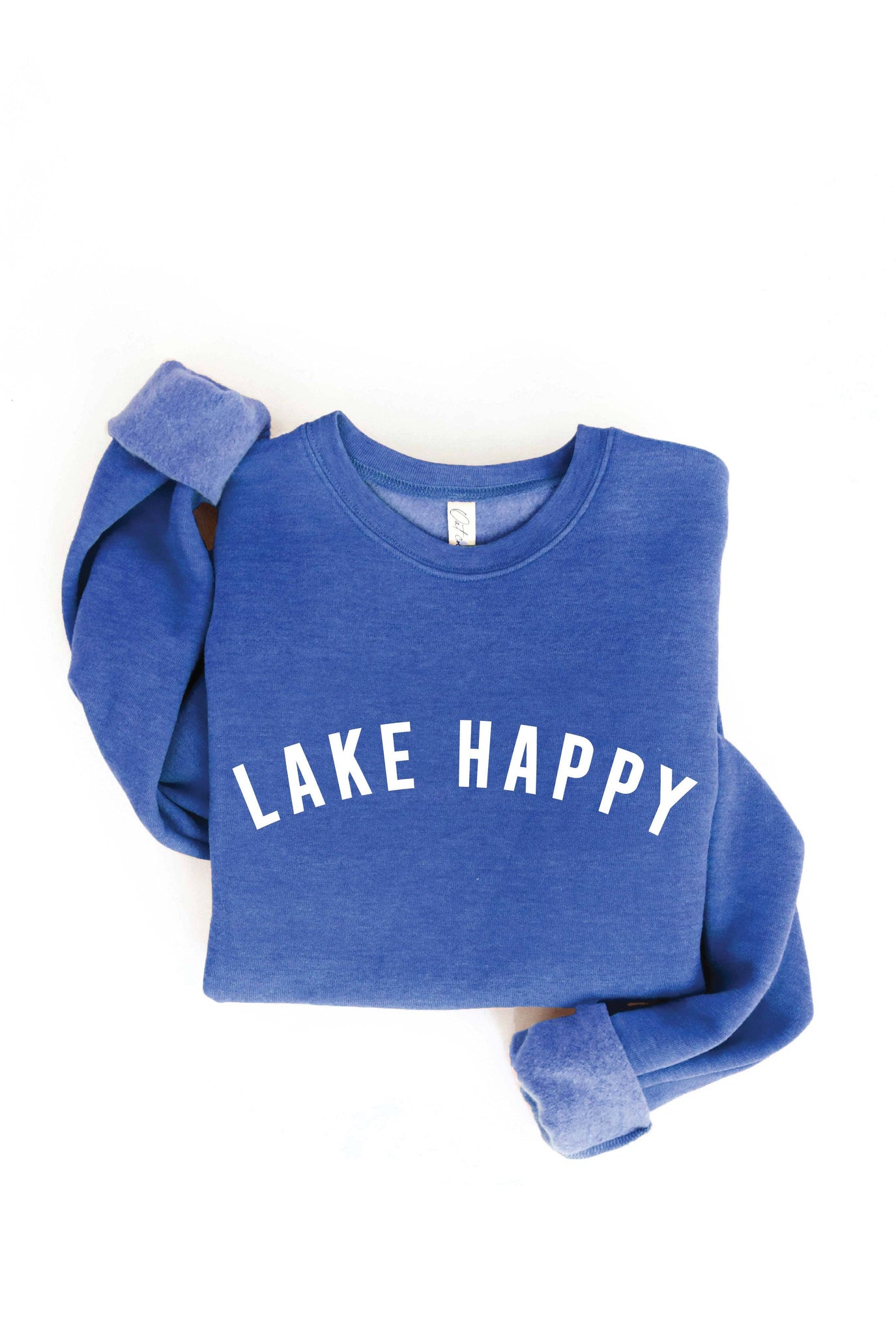 LAKE HAPPY Blue Sweatshirt