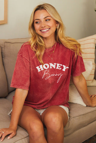 HONEY BUNNY Red Top