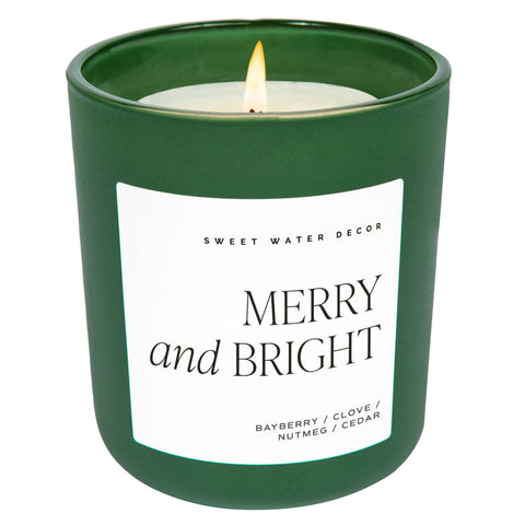 Merry and Bright 15 oz Soy Candle