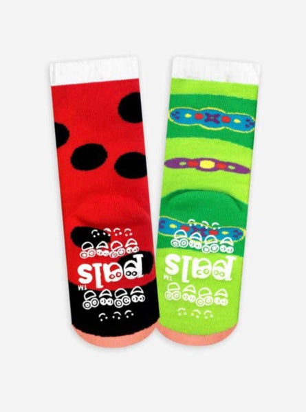 Ladybug & Caterpillar Pal Socks