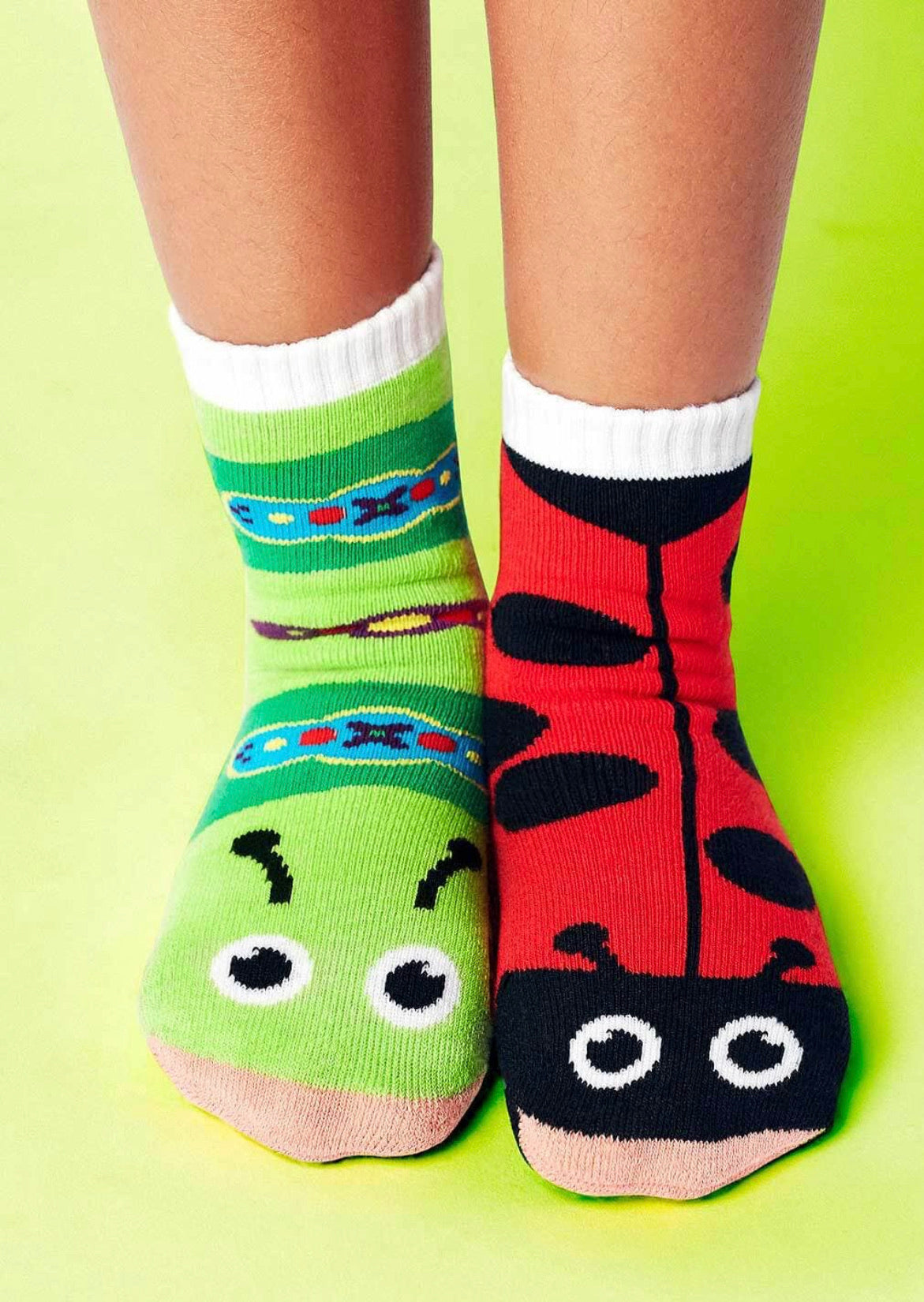 Ladybug & Caterpillar Pal Socks